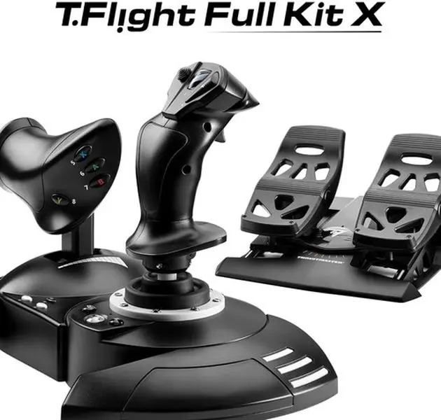 XBOX Accessory:  Flight Stick - Thrustmaster T-Flight Full Kit:  Officially Licensed by Microsoft  [GAMES ACCESSORIES] Xbox Series X , Controller