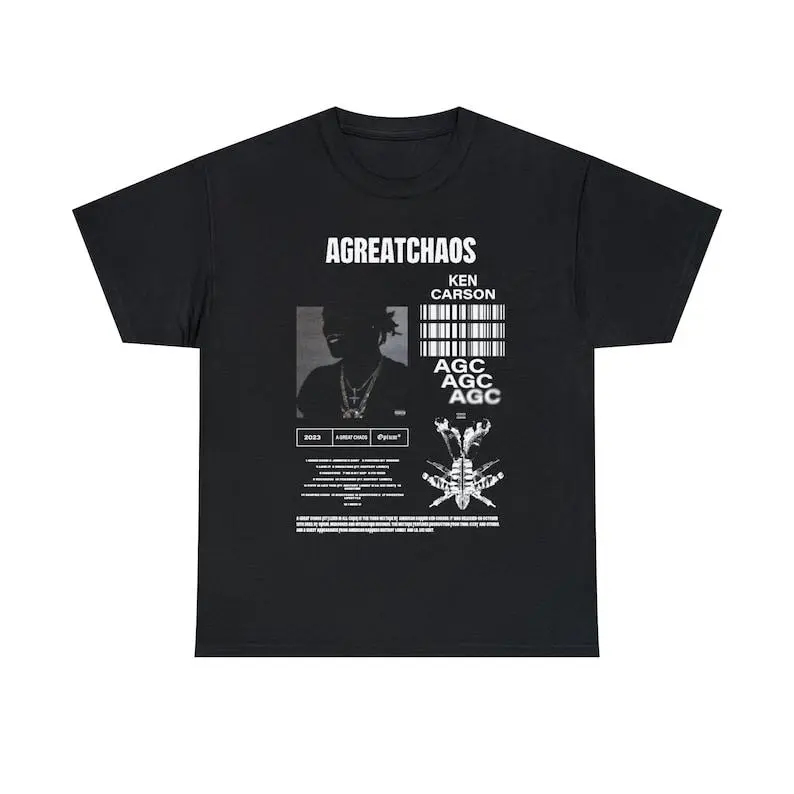 Ken Carson Double Cup Tシャツ double chaos tee ken carson - TikTok Shop