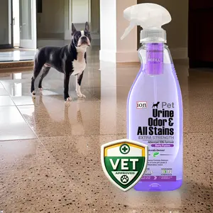 2 in 1 Bottle (Free Refill Pod) - Pet Urine, Odor, & All Stains Extra Strength - Berry Fusion | 64 oz Total - Advanced ION Fusion | Biodegradable, Eco-Friendly, Pet-Safe, Non-Toxic Cleaner