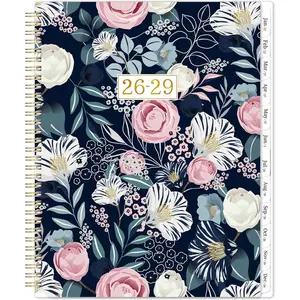 2026-2029 Monthly Planner - 3 Year Planner/Calendar 2026-2029, 36 Monthly planner from Jul. 2026 - Jun. 2029, 9'' x 11'', Calendar planner with monthly Tabs,  Pocket - Petunia