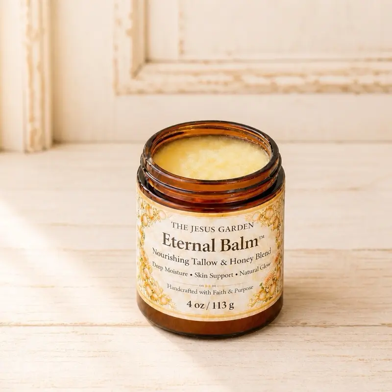 Eternal Balm by The Jesus Garden | Tallow & Shea Butter Cream — Ancient Ingredients, Real Results