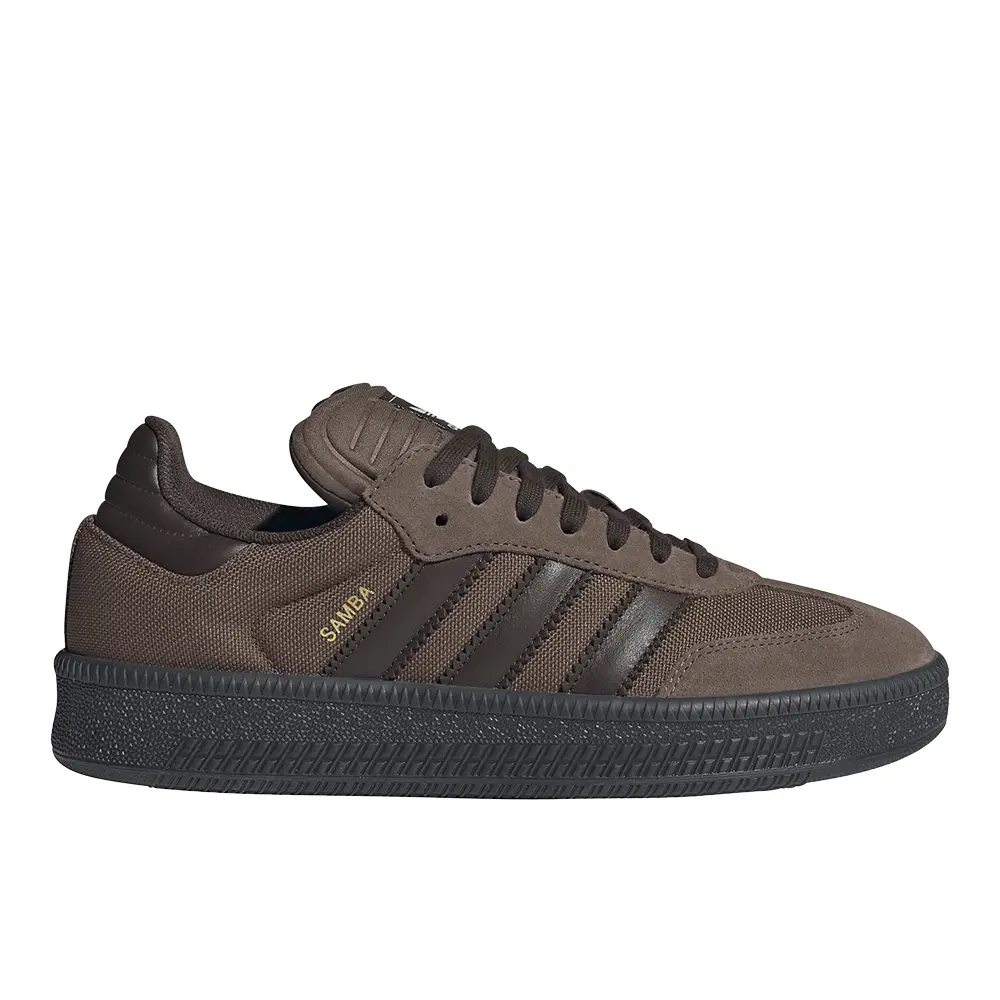 adidas Mens Samba Xlg Sneakers Shoes Casual - Brown