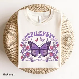 Epilepsy awareness shirts, Purple ribbon epilepsy shirts, Epilepsy support shirts, Epilepsy awareness month shirt, Epilepsy walk, Epilepsy day