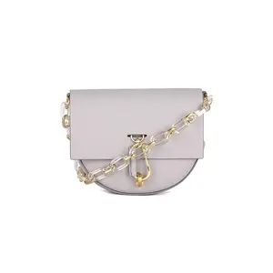 Zac Zac Posen Belay Mini Saddle Crossbody Bag in Lilac