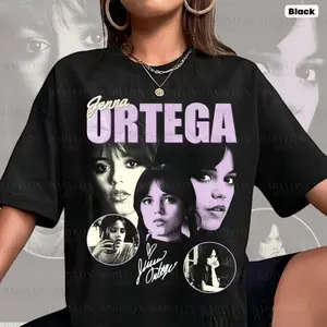 Oversized Jenna Ortega T Shirt, Vintage Jenna Ortega 90s Bootleg tee Retro Jenna Ortega T shirt Jenna Ortega Graphic tee Jenna Ortega Gift