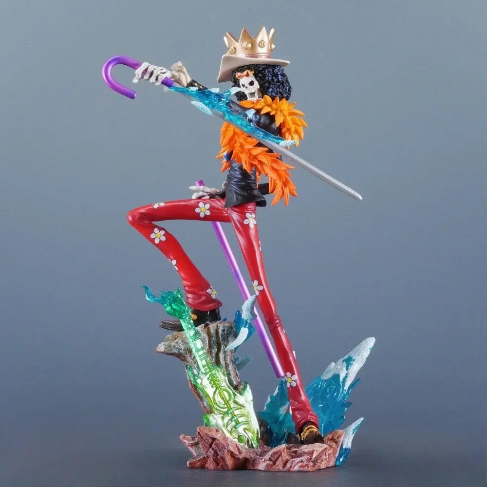 One Piece – Brook Soul King Concert Battle Soul Slash GK Statue Anime PVC Figure Collectible Figurine Display
