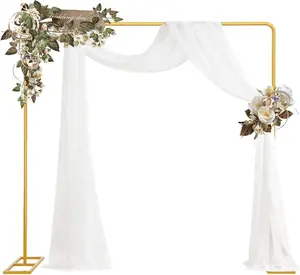 Wedding Arch Frame, 8.2FT Backdrop Stand Duty, Balloon Arch & Photo Booth for Weddings, Baby Showers, Birthdays, Anniversaries