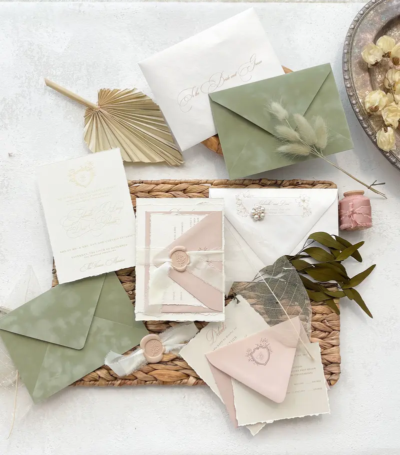 Velvet Wedding Invitations | Style 277