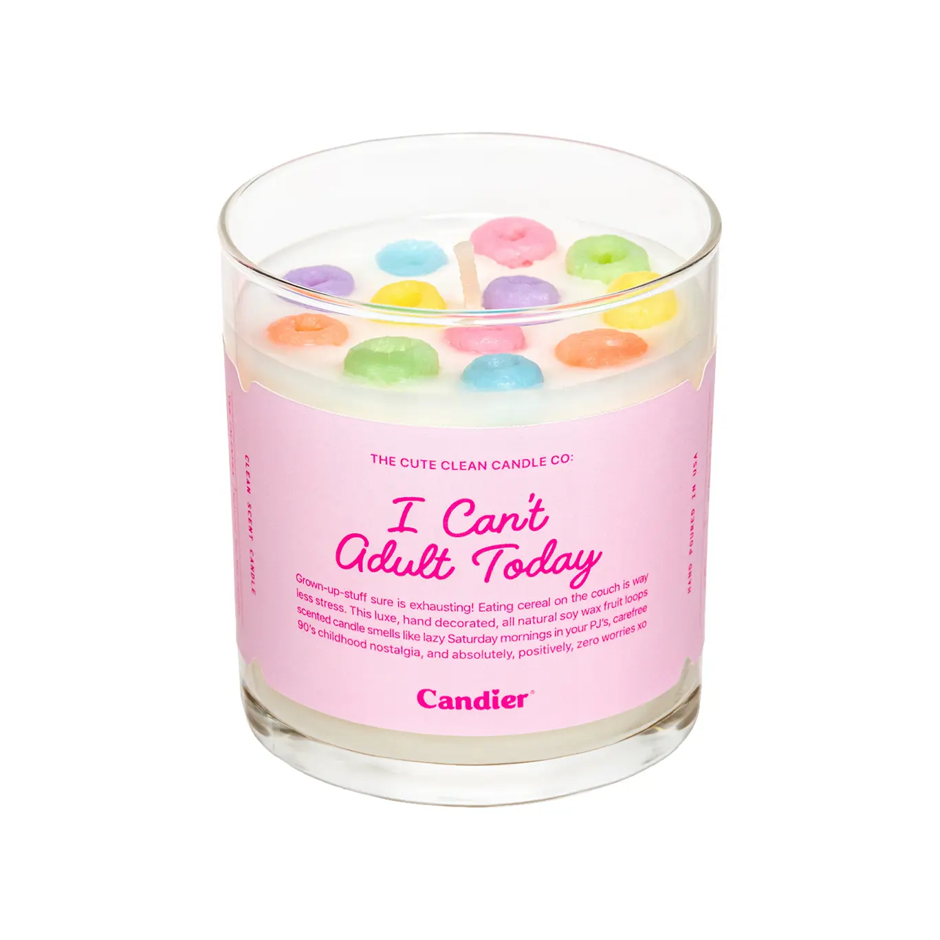 Candier Cant Adult Today Cereal Scented Candle, Home Decor, Gift- Ready Candier Cant Adult Today Cereal Scented Candle, Home Decor, Gift- Ready
