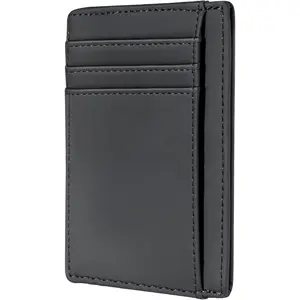 Slim Wallet for Men, Minimalist Front Pocket RFID Blocking Credit Card Holder