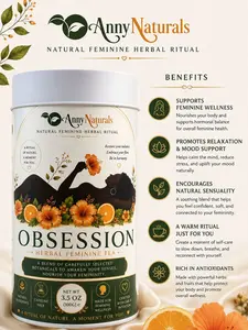 OBSESSION Women's  Tea Blend, Natural Beverage for Women