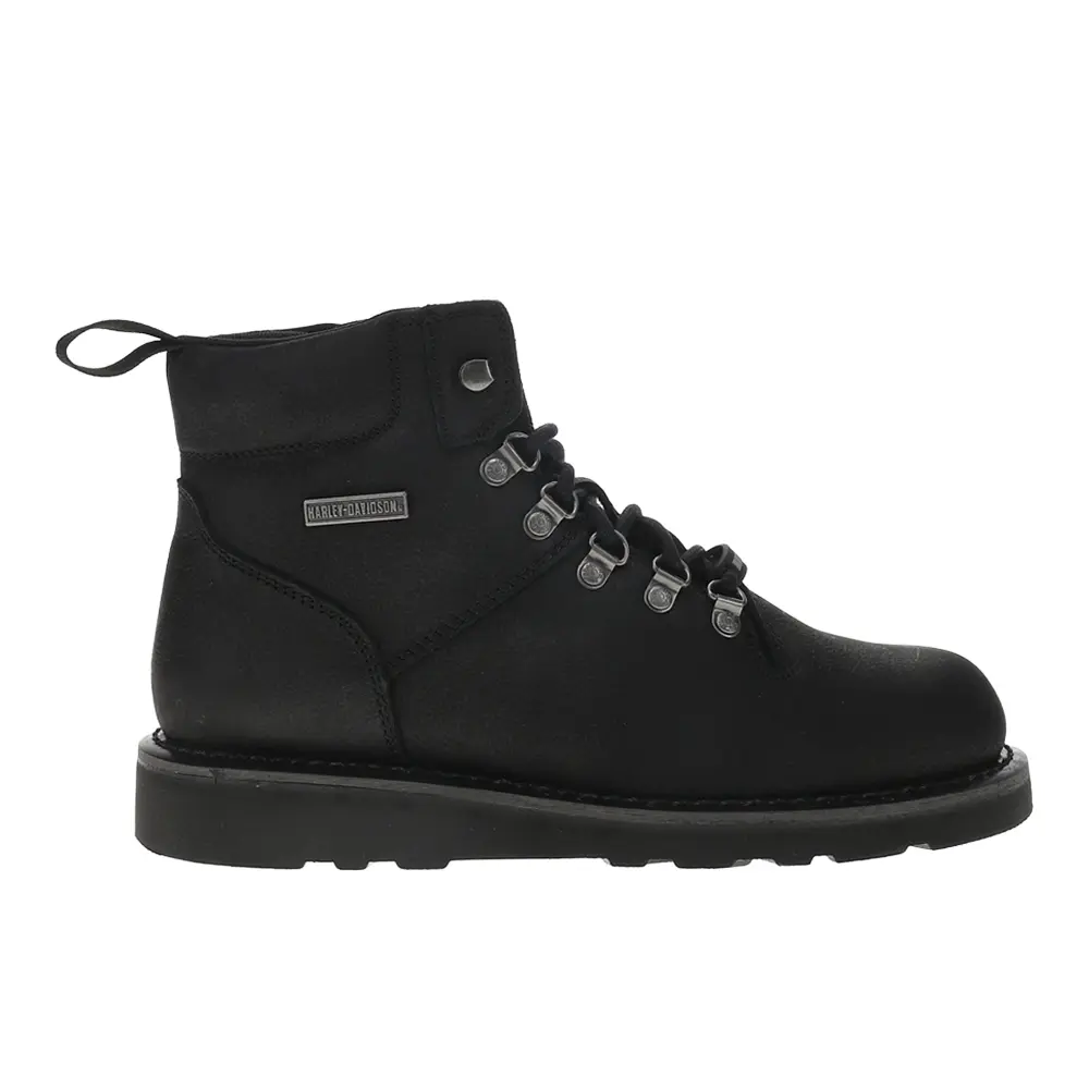 Harley-Davidson Footwear Mens Denway Motorcycle Casual Boots Ankle - Black Harley-Davidson Footwear Mens Denway Motorcycle Casual Boots Ankle - Black