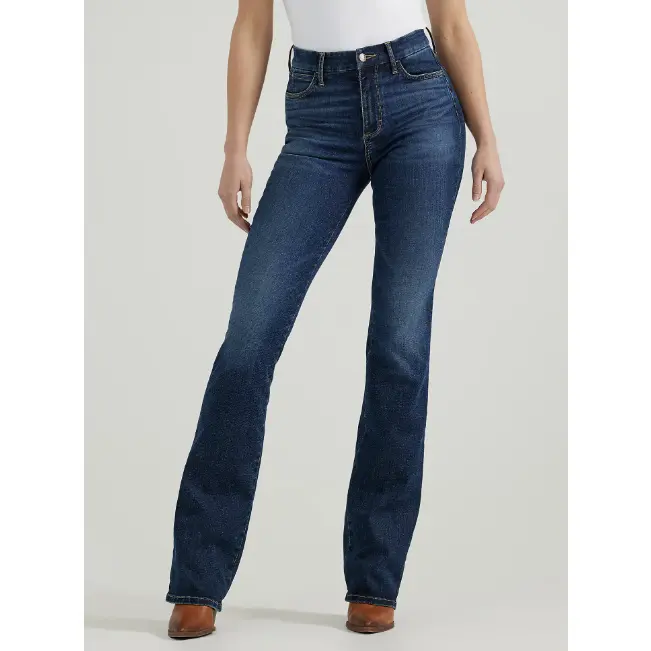 Wrangler Women's Bespoke Lacey High-Rise Boot Cut Jeans 112359277