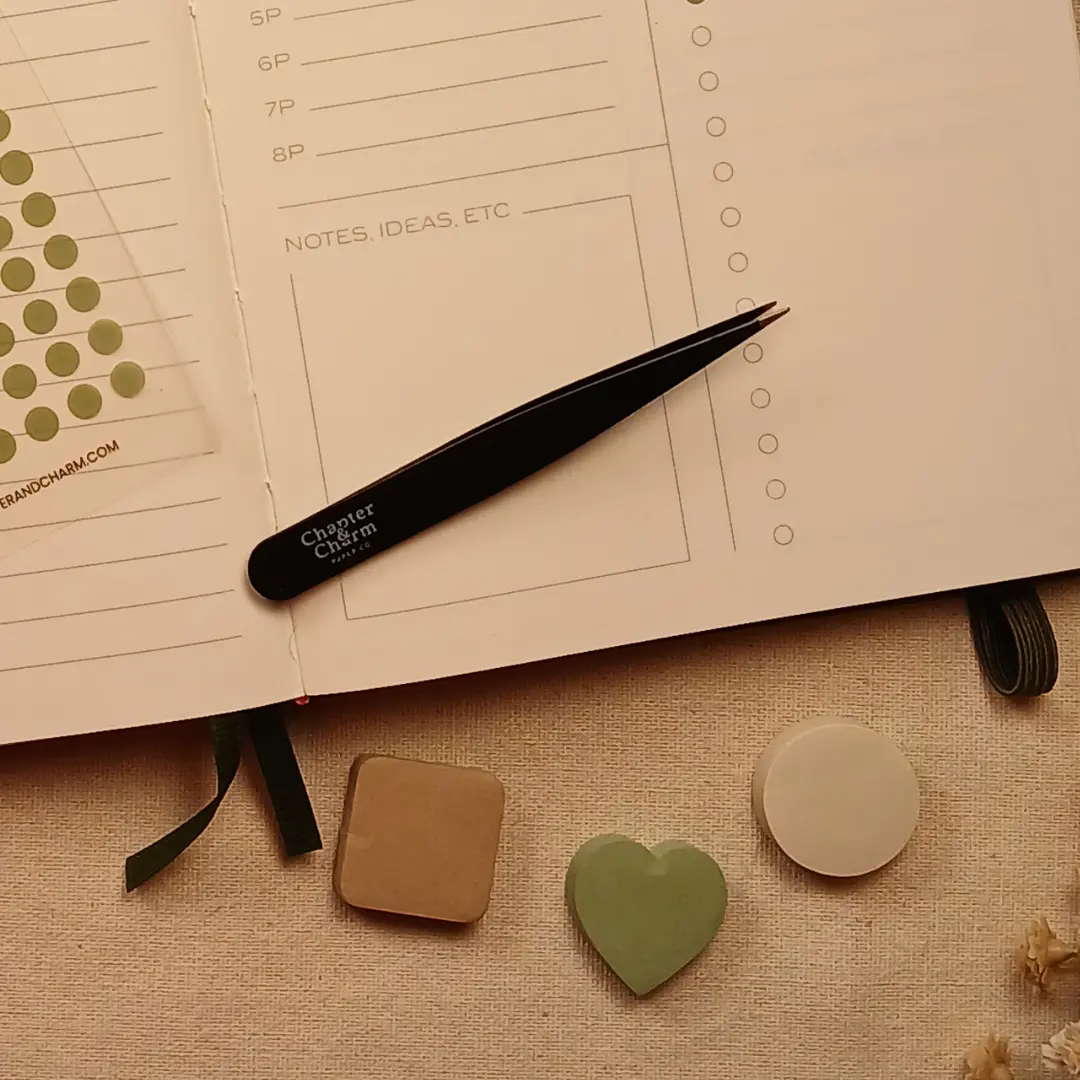 Planner Sticker Tweezers | Precision Craft Tweezers | Journaling Accessory