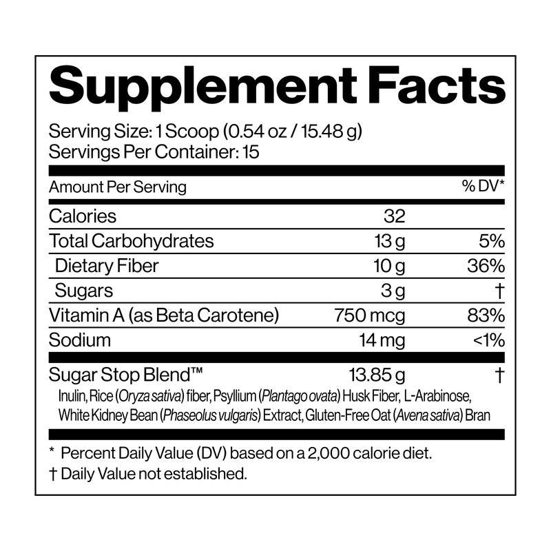 Sugar Stop | High-Fiber Mango Powder Supplement