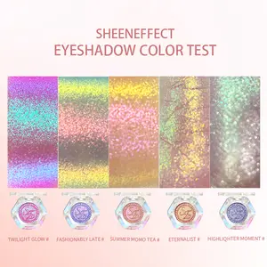 SheenEffect Light-Activated Chameleon Eyeshadow,High Pigmented,Metallic,Iridescent Shimmer,Sparkly Shimmer Color-shifting Eyeshadow,Talc free,Easy to blend，Long Lasting
