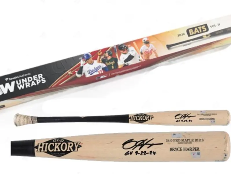 1 Under Wraps MLB BAT 2026 Vol II DOME