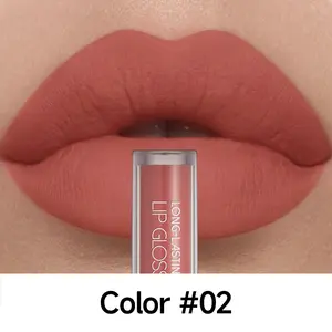 18 Color Matte Nude Lip Gloss Set, Long-Lasting Smudgeproof Lipstick, Matte Liquid Lipstick, Soft Matt Finish, Perfect Holiday Gift, Daily Wear Makeup