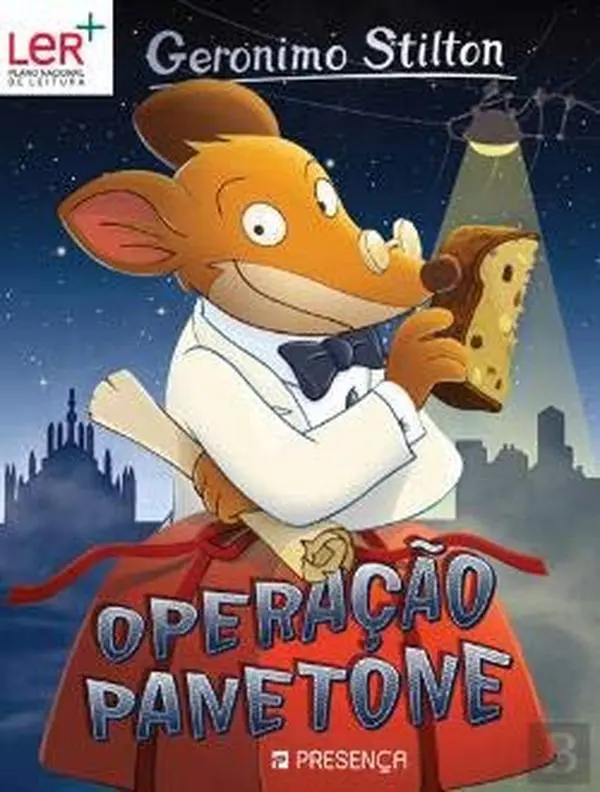 USED Book - Operação Panetone (Portuguese Edition) by Geronimo Stilton (Paperback) - portuguese