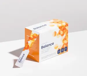 Unicity Balance Orange – 1 Box (30 Packets) | Orange Fiber Drink Mix