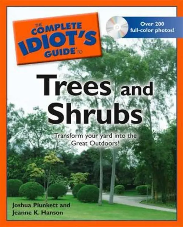USED Book - The Complete Idiot's Guide to Trees and Shrubs by Joshua Plunkett (Paperback) - english