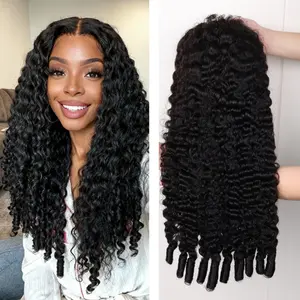 Msgem Hair 250% Density Full 13x4 SKINLIKE Real HD lACE Frontal Burmese Curly Virgin Human Hair Wigs Invisible 0.1mm Ultra-thin Frayed Ends Lace Frontal Wig Pre Plucked Tiny Knots #SummerVibes #Weeklydeals
