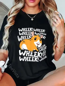 100% Cotton Unisex Pet Designs And Gift Ideas Cute Guinea Pig Gift T-Shirt