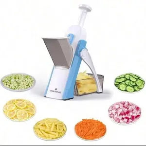 8-Speed Adjustable Multifunctional Use, Kitchen Vegetable Chopper And Cooking Ingredient Slicer, Multi-Speed Adjustable One-Piece Lock Kitchen Gadget, Multifunctional Vegetable And Fruit Slicer, Vegetable Slicer, Cheese Slicer, Handheld Vegetable Slicer,
