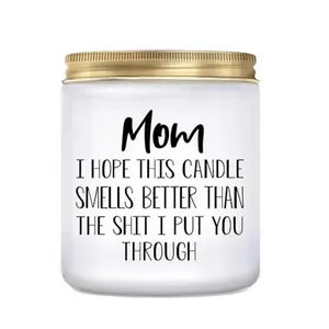 Gifts for Mom from Daughter Son, Thoughtful Gift, Mothers Day Birthday Christmas Thanksgiving Gifts for Mom,Stepmother Adoptive Mother, Lavender Scented Decorative Candle, Garden Candles, Aroma candle