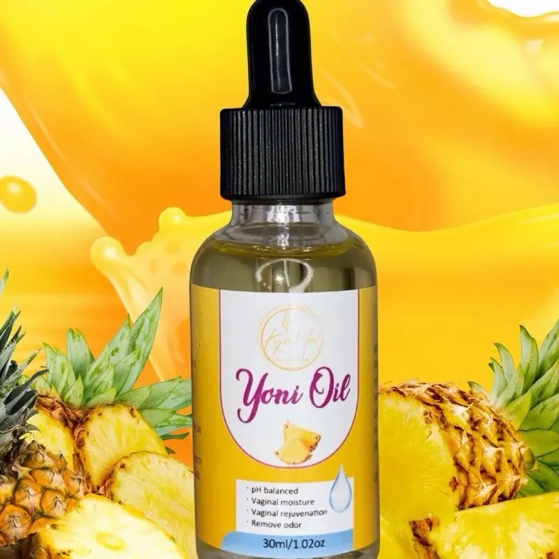 Pineapple-Infused Yoni Oil for Intimate Self-Care
