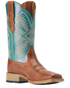 Ariat Women's Odessa Stretchfit Performance Western Boot Broad Square Toe - 10042387
