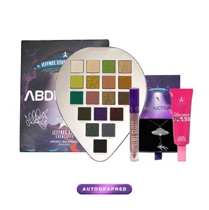 SIGNED - Cosmic Capture Bundle - Abduction Artistry Palette, Abduction UFO Necklace, Supreme Gloss 'Scorpio', Glimmer Glass 'Glistening Gold'