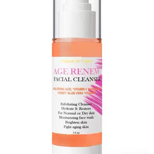Age Renew Facial Cleanser - 100g - Skincare for Comfort - 100% Natural Ingredients - Ideal for Daily Use