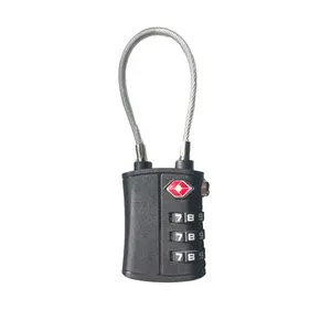 Travel Luggage Lock: TSA approved secure and strong combination padlocks for backpacks