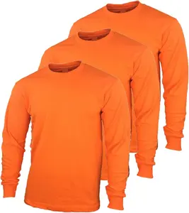 3 PACK Safety Long Sleeve shirts for Construction