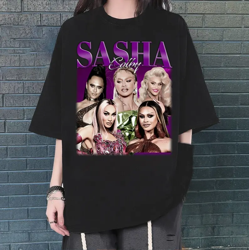 Sasha Colby T-Shirt, Sasha Colby Shirt, Sasha Colby Sweatshirt, Hip hop Graphic, Unisex Shirt, Bootleg Retro 90's Fans Gift, Trendy Shirt