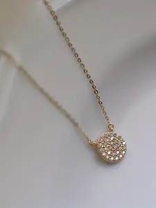 Elegant Sky Theme Celestial Pendant Necklace with April Birthstone, Artificial Diamond, Perfect Gift for Daily Wear, Dates, Weddings, Graduations