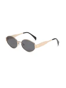Sunglasses for Women, Mother's Day Gifts, Vintage Oval Frame Sunglasses, Classic Oval Sunglasses, Trendy Casual Sunglasses for Everyday Summer Beach Vacation Use, Fashion Accessories for Outdoor Activities
