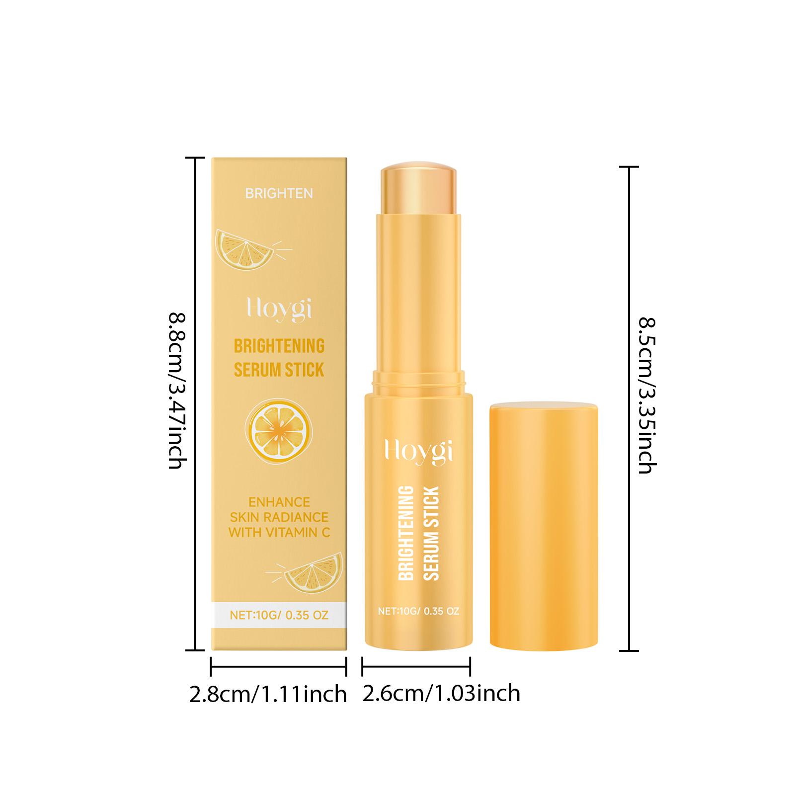 Hoygi Vitamin C Serum Stick - Brightening & Moisturizing Face Balm Moisturizers, Radiance