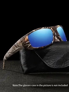 The latest camouflage sports sunglasses with multiple color options. UV400 lenses can effectively protect the eyes from UV rays, suitable for various outdoor activities, Sports Cycling Sunglasses