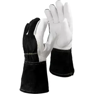 Premium Goatskin TIG Welding Gloves |   Top Grain Leather |   High Dexterity | True - Fit-XL