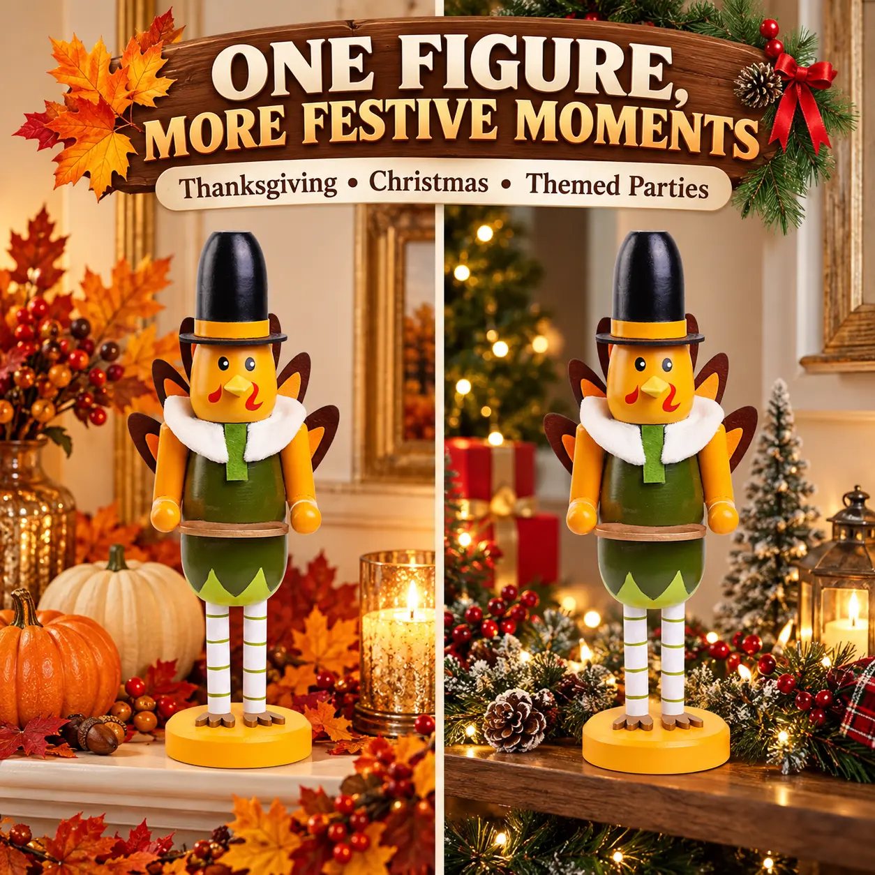 14 Inch Christmas Wooden Nutcracker