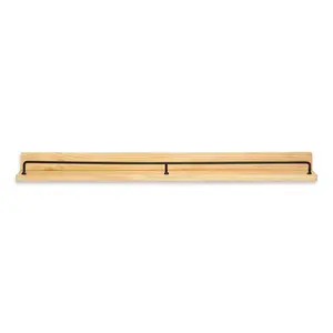 Cheungs 6093 Aldervale Wooden & Metal Floating Display Shelf, Home Decor Shelves with Hand-Friendly Design for Frames