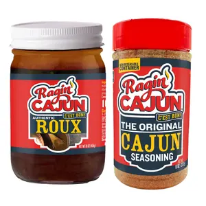 Authentic Roux & The Original Cajun Seasoning - Acadian Kitchens - Rich Flavor for Dishes - Versatile Spices for Soups & Sauces by Ragin' Cajun