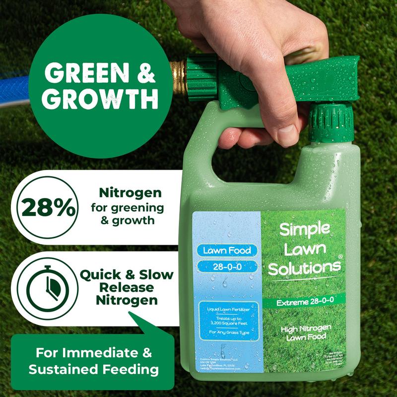 Lawn Food: 28-0-0 High Nitrogen (32 ounce)