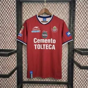 [Hot Jersey] - Chivas Guadalajara 2002-03 Away Soccer Jersey - Full Print Logo