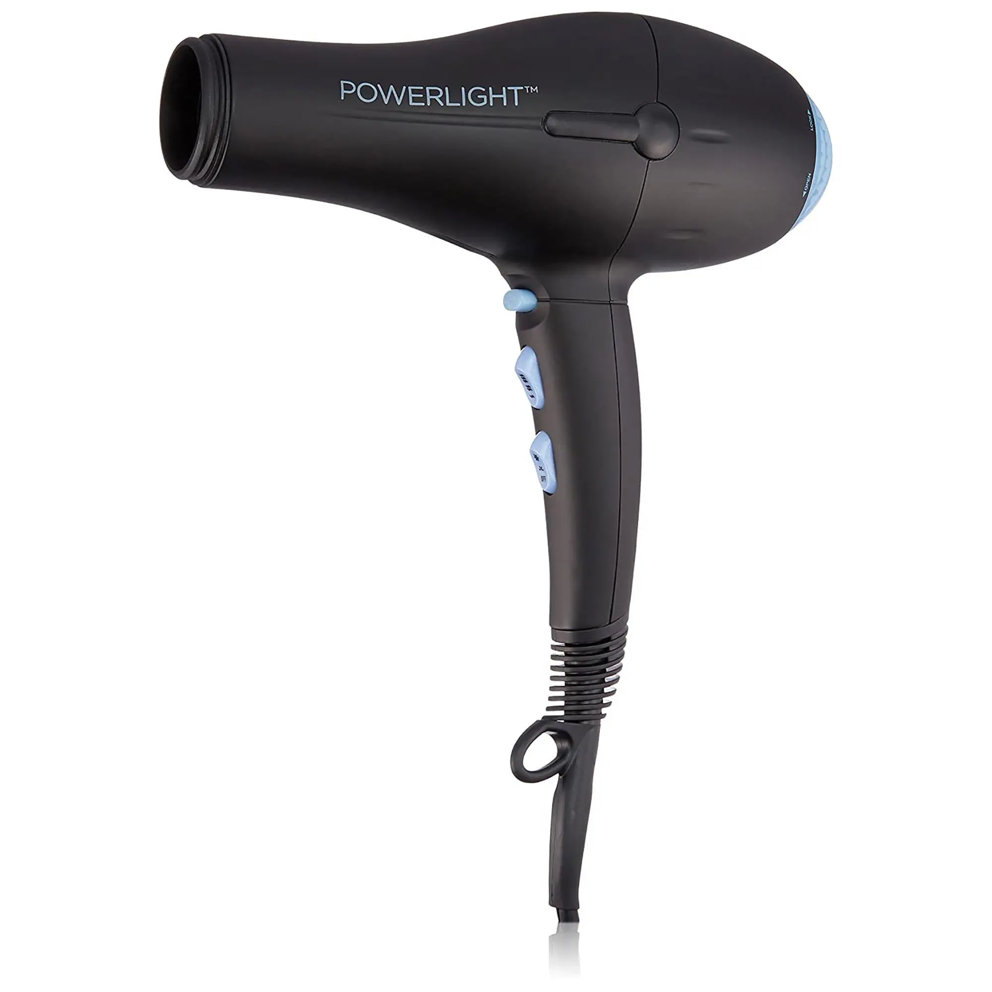 Bio Ionic PowerLight Pro-Dryer - Black, Ionic Hair Dryer with Hydration, Lightweight & Powerful Personal Care Appliance, Lightweight Hair Dryer