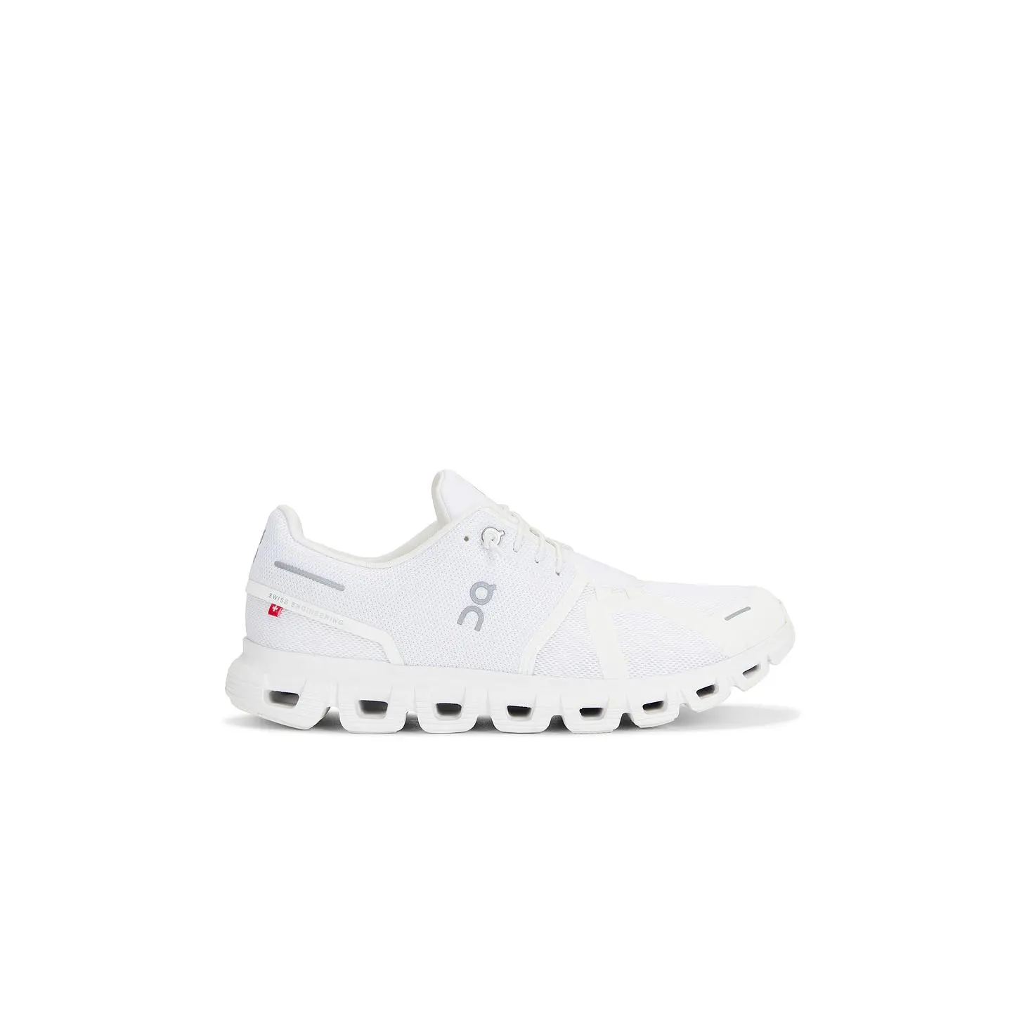 On Cloud 6 Sneakers in White On Cloud 6 Sneakers in White