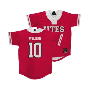 Utah Softball Red Jersey  - Danika Wilson