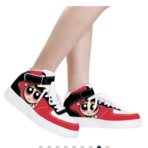 Power puff A1 with the strap basketball shoes